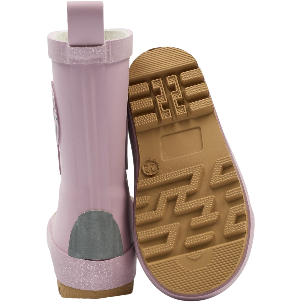 Mikk-Line Gummistøvler m/ 3D Unicorn Rubber Boots Mauve Shadows