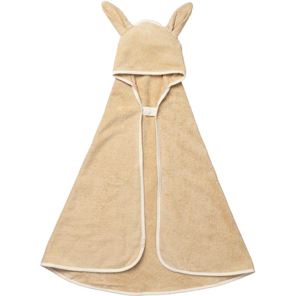 Fabelab Hooded Baby Towel - Bunny - Wheat Badekåber Wheat