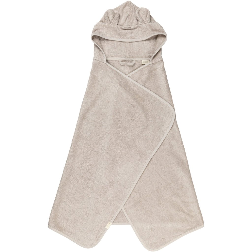 Fabelab Hooded Junior Towel - Bear - Beige Badekåber Beige