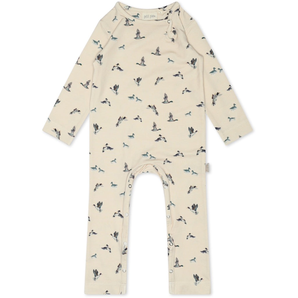 PETIT PIAO Jumpsuit L/S Printed Heldragter Duck AOP