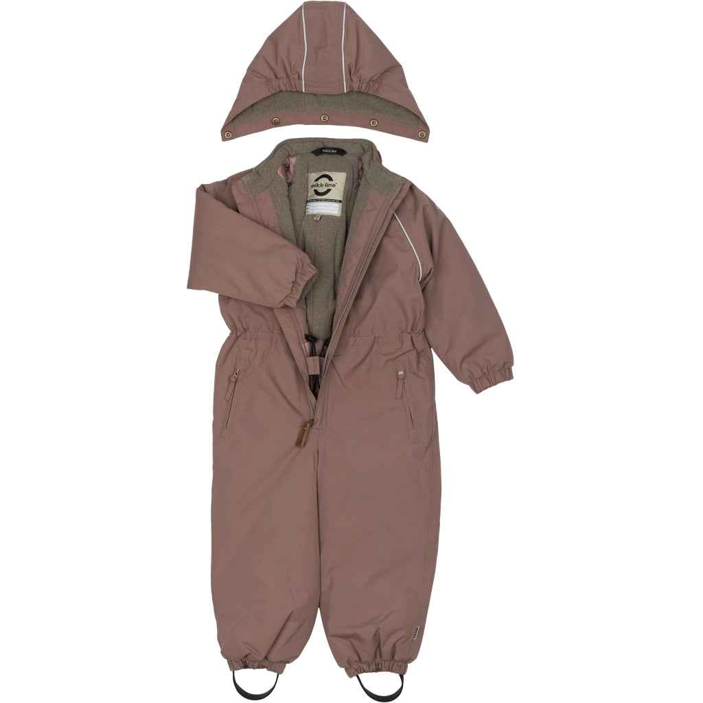 Mikk-Line Junior Flyverdragt Nylon Flyverdragter Twilight Mauve