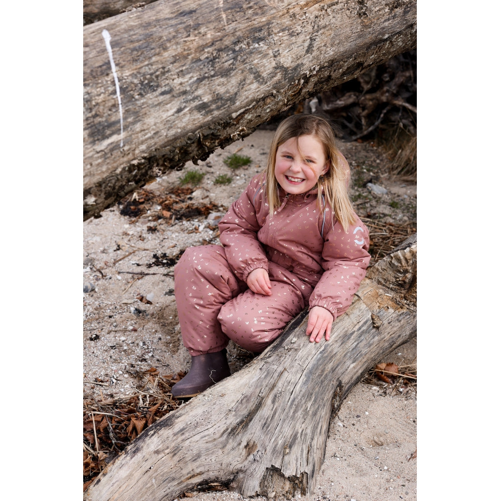 Mikk-Line Junior Flyverdragt Polyester & Glitter Print Flyverdragter Burlwood
