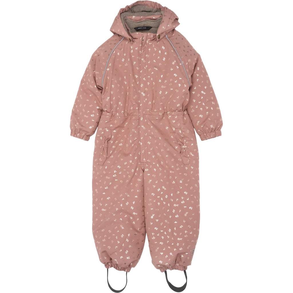 Mikk-Line Junior Flyverdragt Polyester & Glitter Print Flyverdragter Burlwood