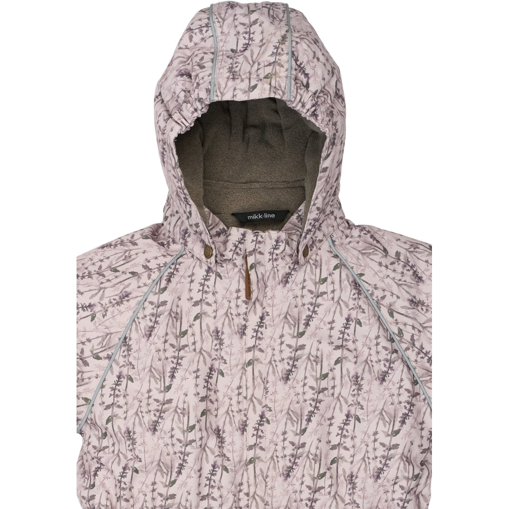 Mikk-Line Junior Flyverdragt Polyester & Skov Print Flyverdragter Cloud Gray