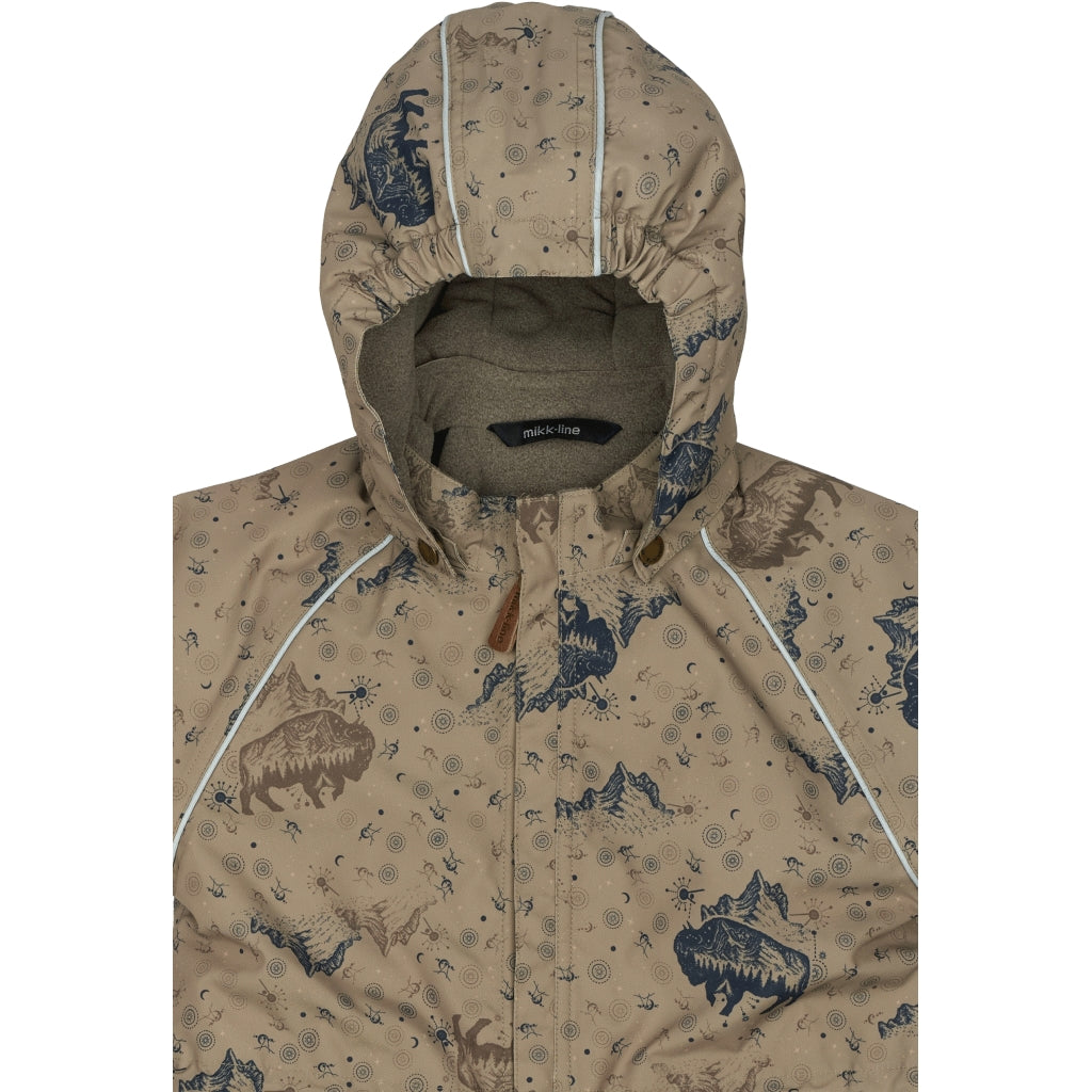 Mikk-Line Junior Flyverdragt Polyester & Skov Print Flyverdragter Coriander