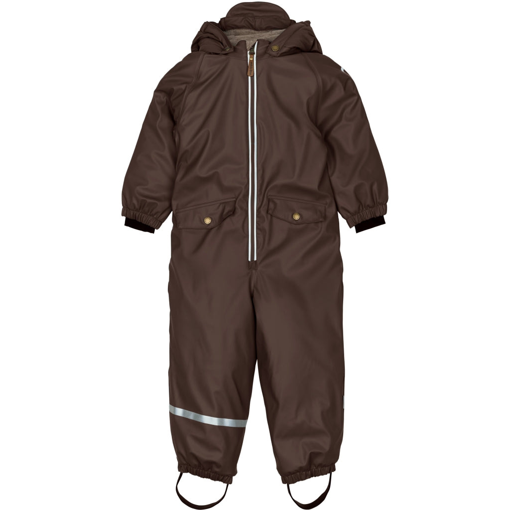 Mikk-Line Junior PU Flyverdragt Flyverdragter French Roast