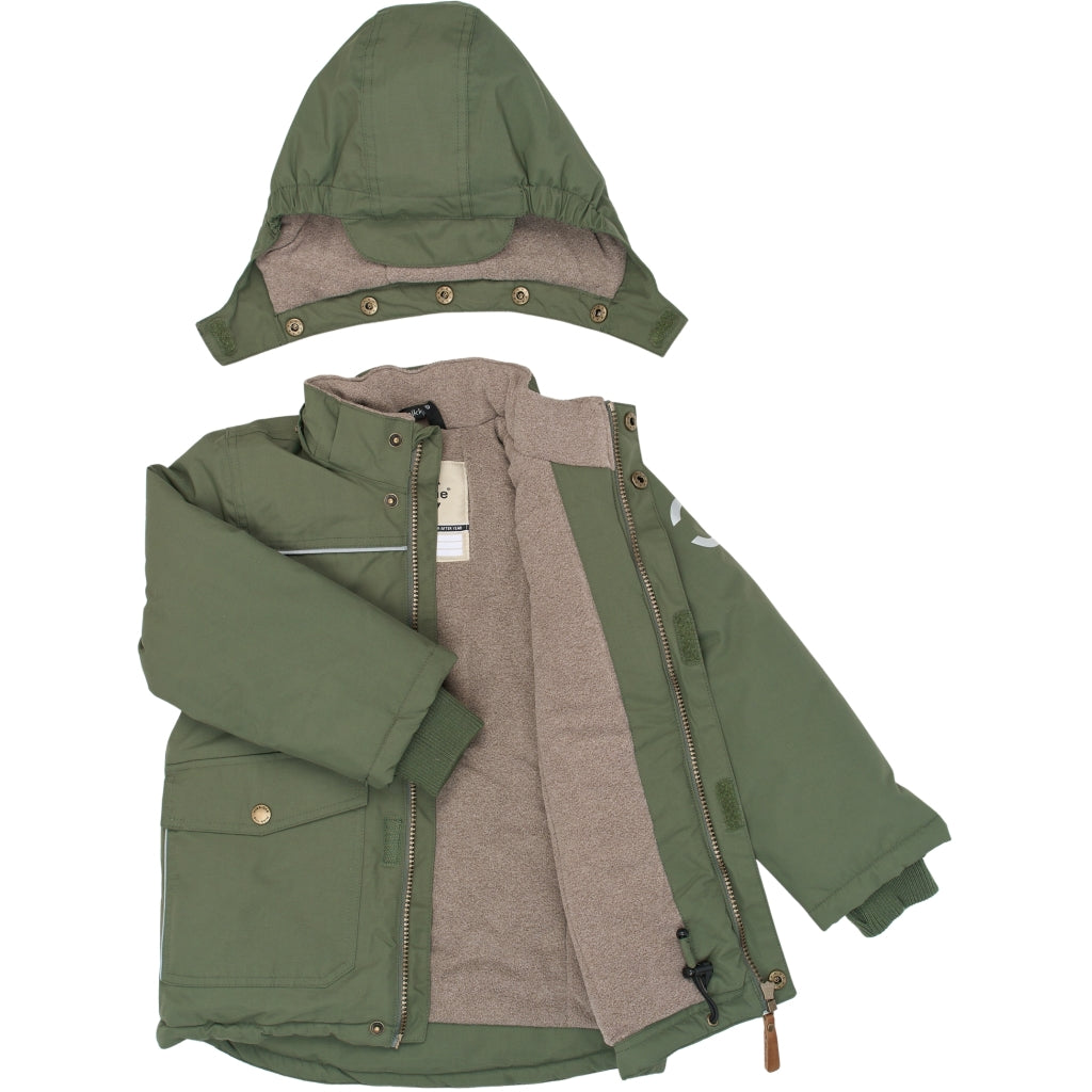 Mikk-Line Junior Vinterjakke Nylon Jakker Thyme