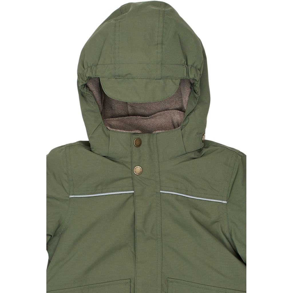 Mikk-Line Junior Vinterjakke Nylon Jakker Thyme