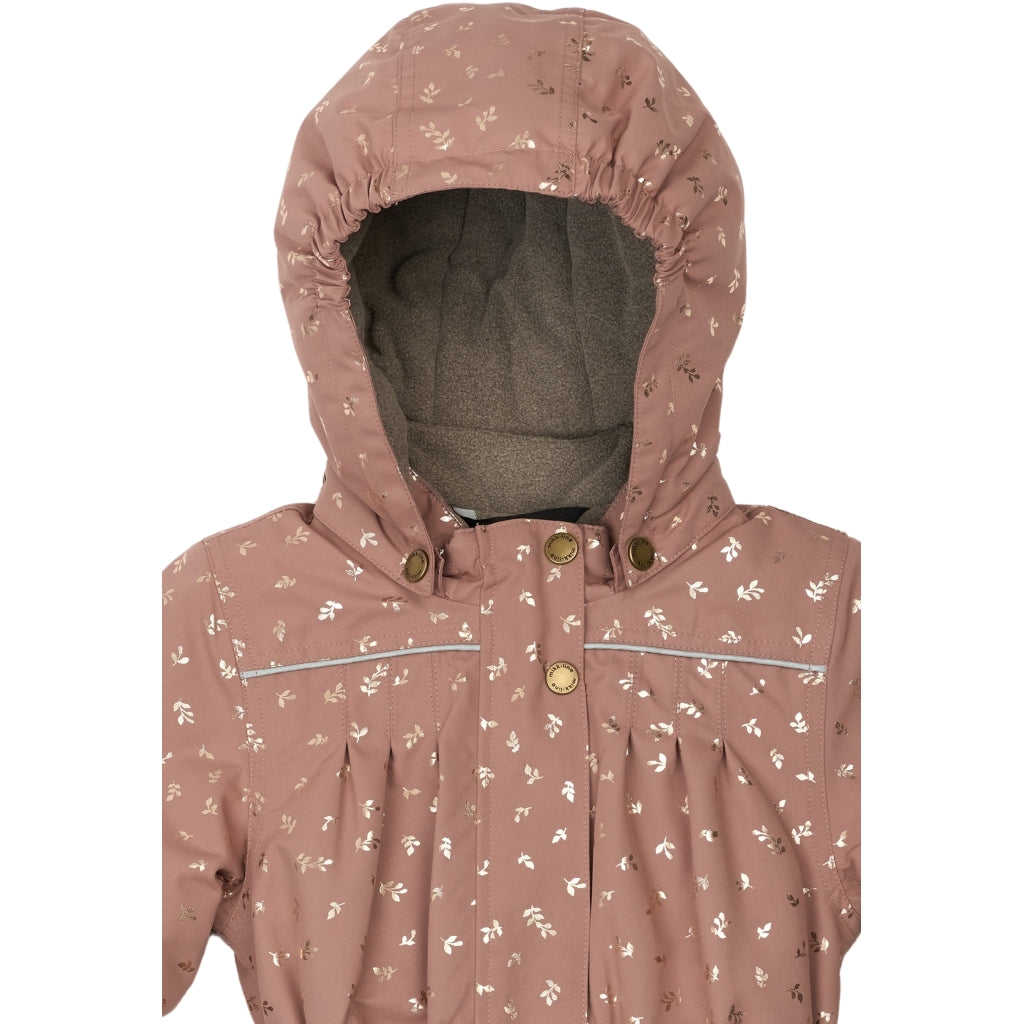 Mikk-Line Junior Vinterjakke Polyester & Glitter Print Jakker Burlwood