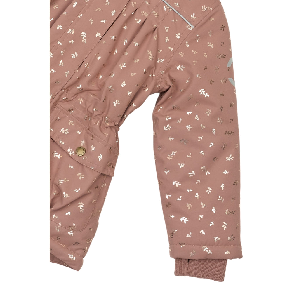 Mikk-Line Junior Vinterjakke Polyester & Glitter Print Jakker Burlwood