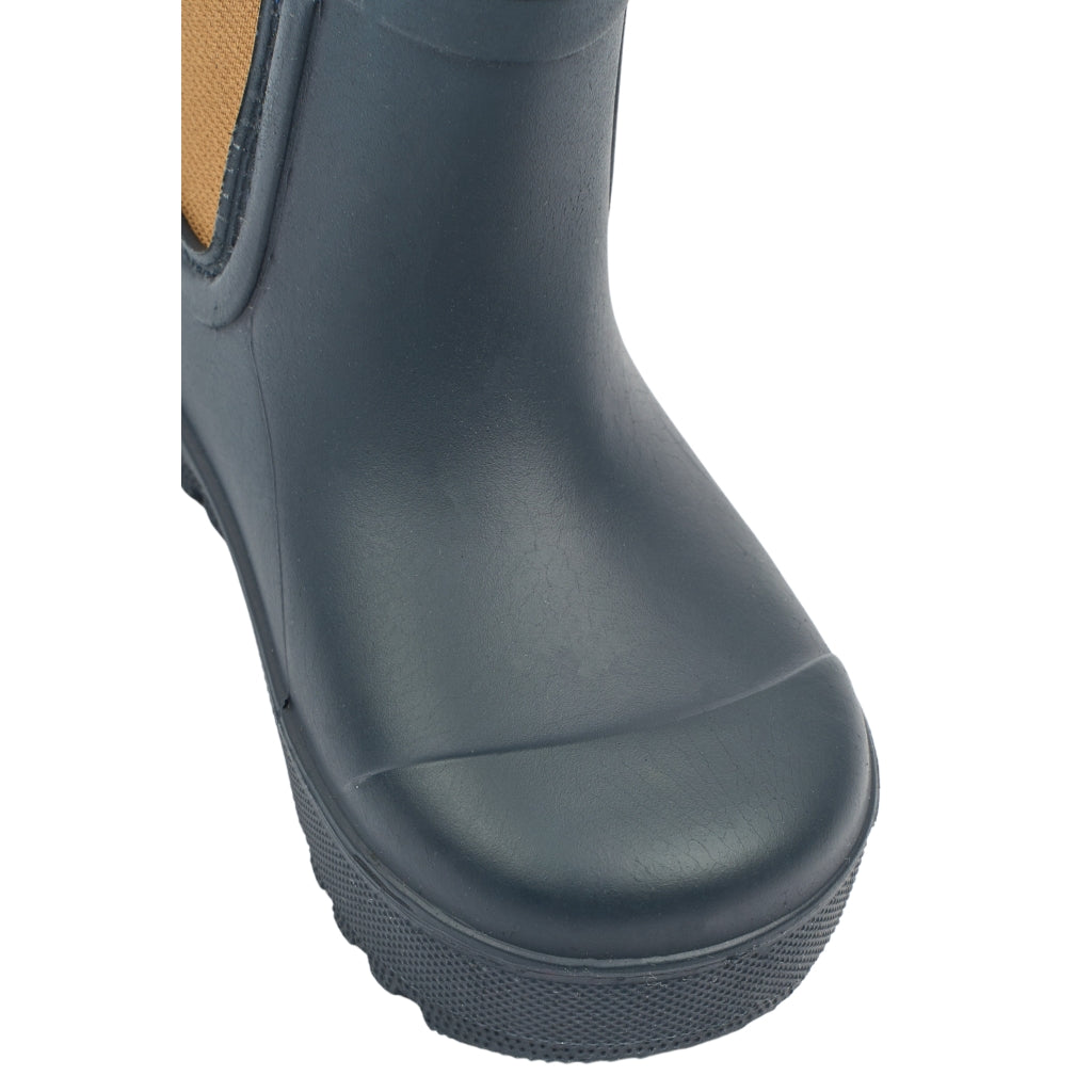 Mikk-Line Korte Gummistøvler (Barfodsåler) Rubber Boots Blue Nights