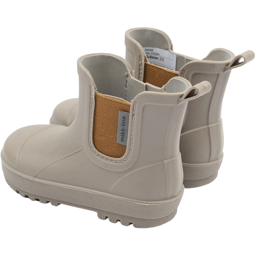 Mikk-Line Korte Gummistøvler (Barfodsåler) Rubber Boots Cinder
