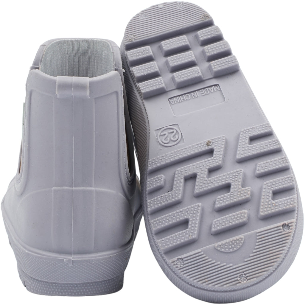 Mikk-Line Korte Gummistøvler (Barfodsåler) Rubber Boots Lavender Gray