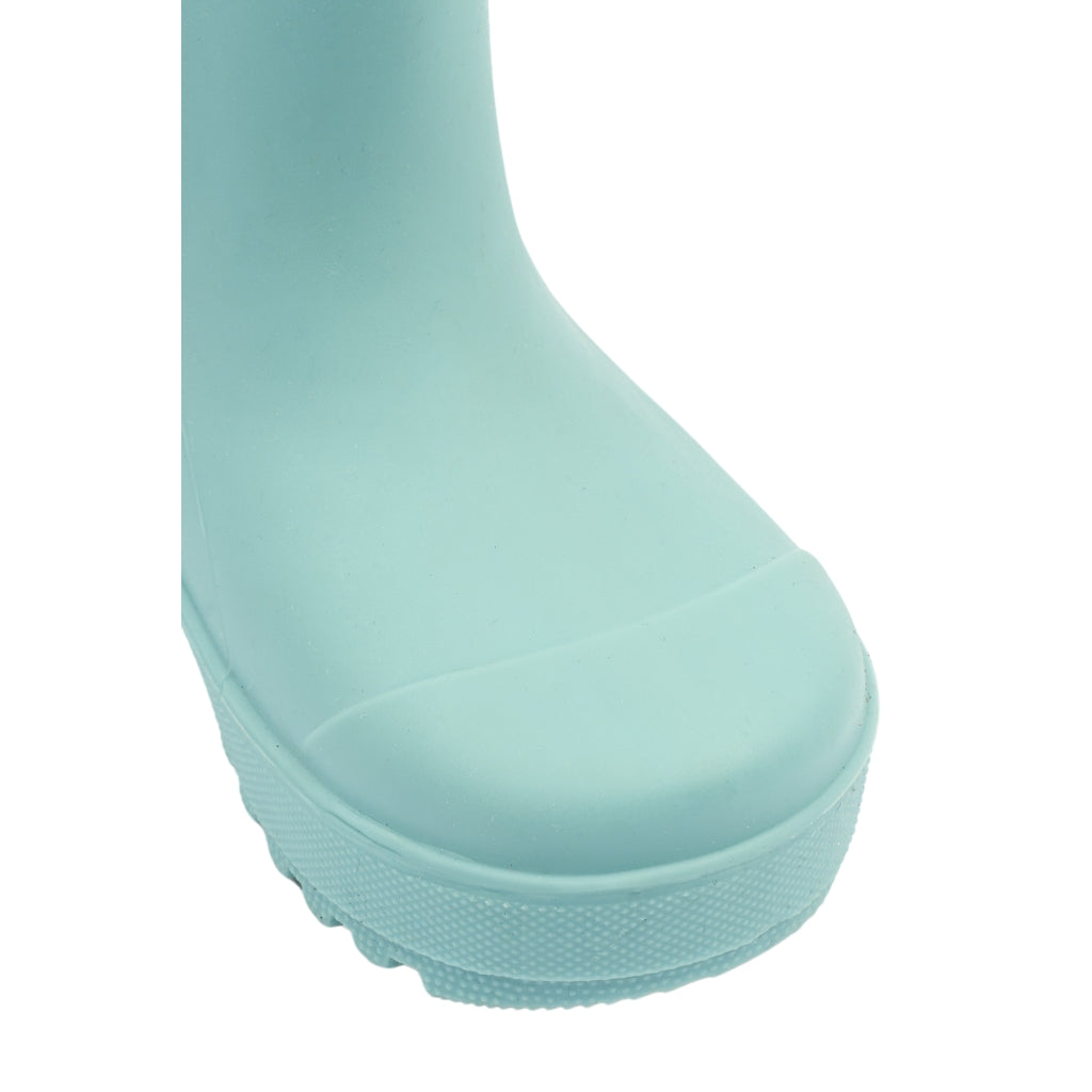 Mikk-Line Korte Gummistøvler (Barfodsåler) Rubber Boots Stone Blue