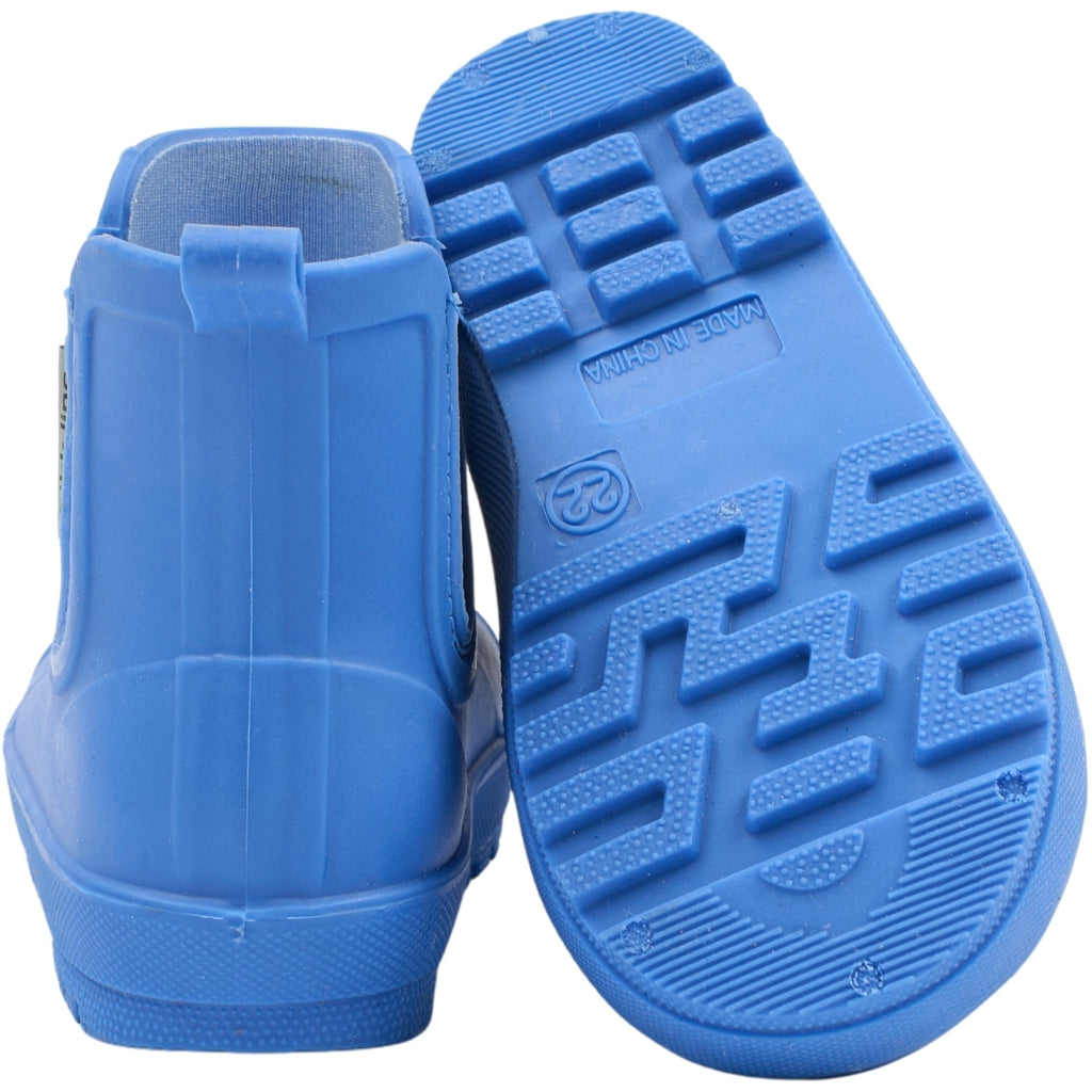 Mikk-Line Korte Gummistøvler (Barfodsåler) Rubber Boots Strong Blue