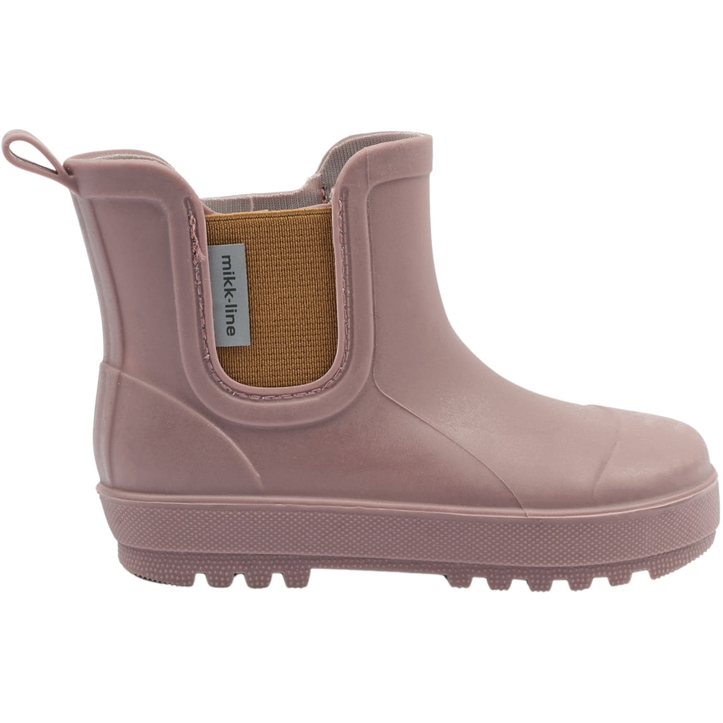 Mikk-Line Korte Gummistøvler (Barfodsåler) Rubber Boots Twilight Mauve