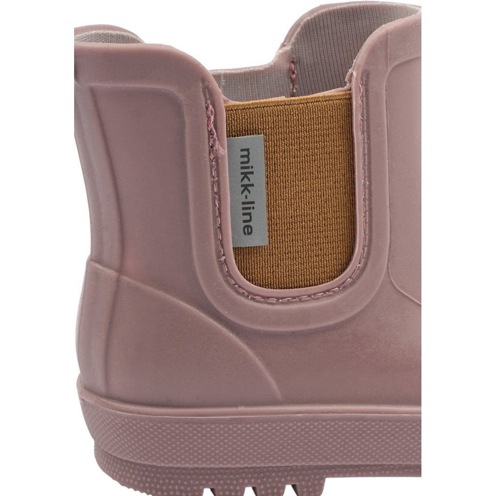 Mikk-Line Korte Gummistøvler (Barfodsåler) Rubber Boots Twilight Mauve