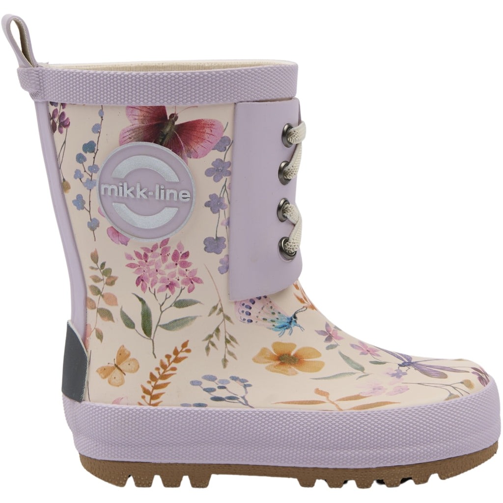 Mikk-Line Korte Gummistøvler (Glitter) Rubber Boots Butterfly AOP