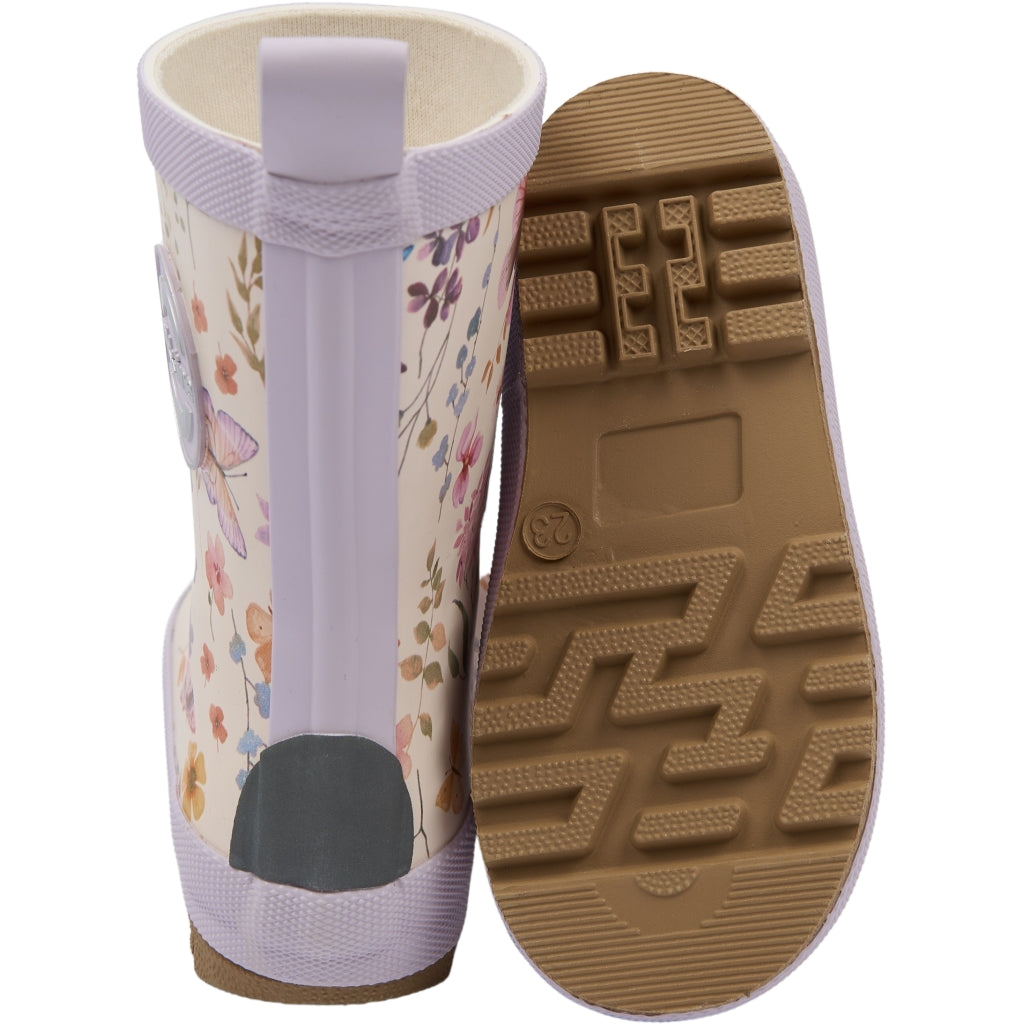 Mikk-Line Korte Gummistøvler (Glitter) Rubber Boots Butterfly AOP