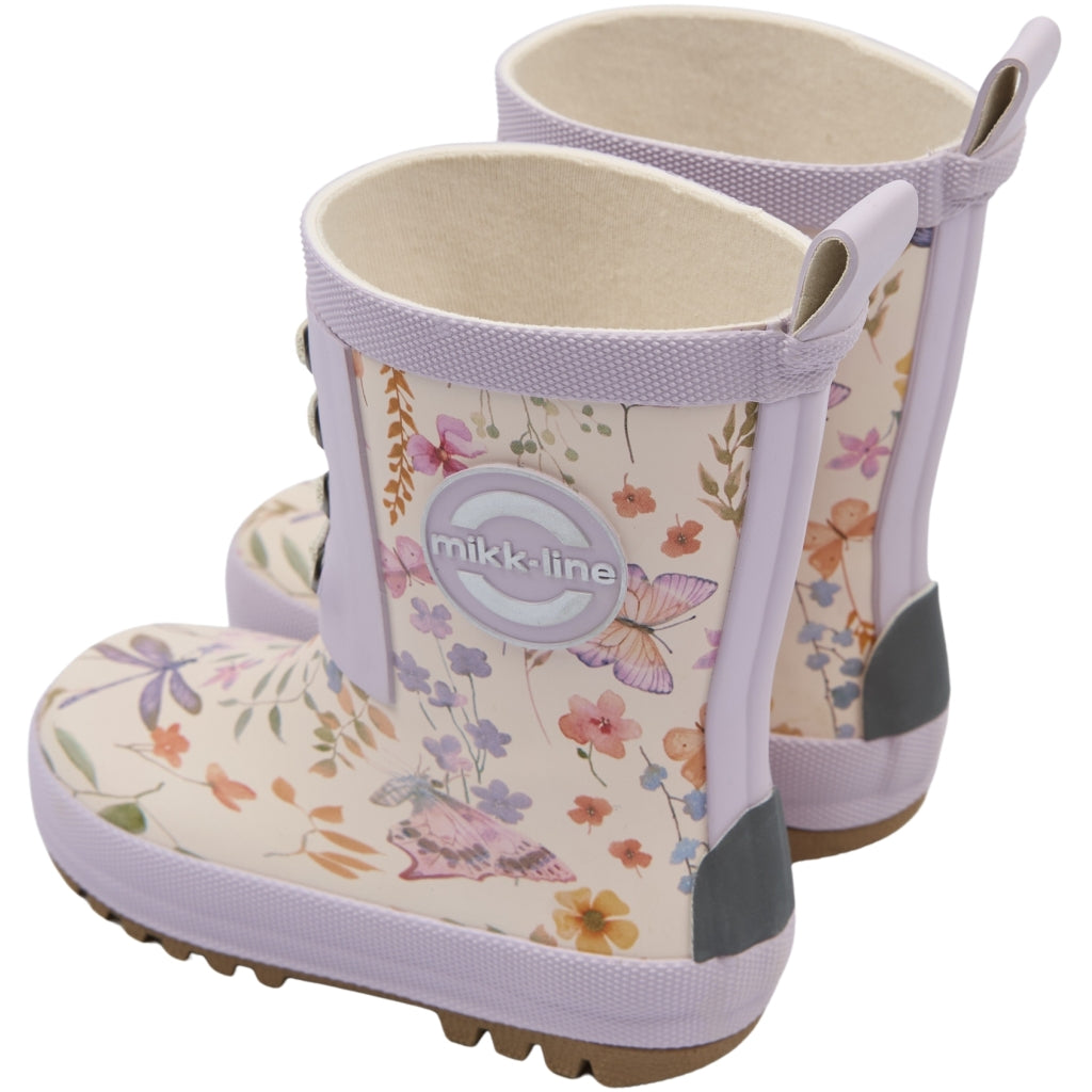 Mikk-Line Korte Gummistøvler (Glitter) Rubber Boots Butterfly AOP