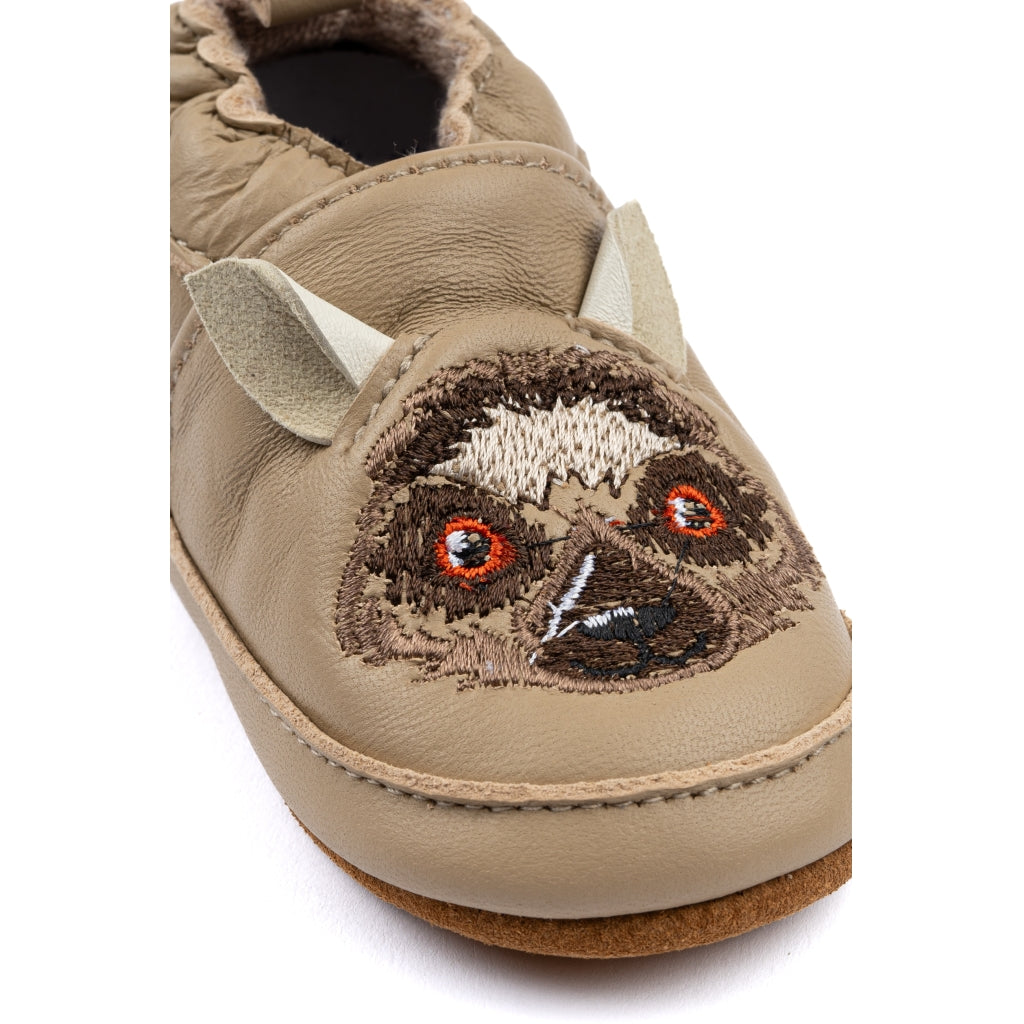 Mikk-Line Læder Hjemmesko (3D details) Slippers Doeskin