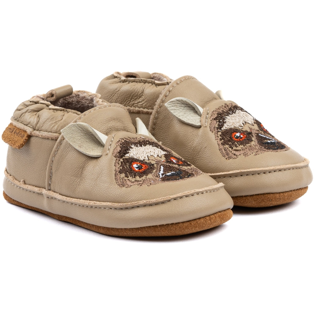 Mikk-Line Læder Hjemmesko (3D details) Slippers Doeskin