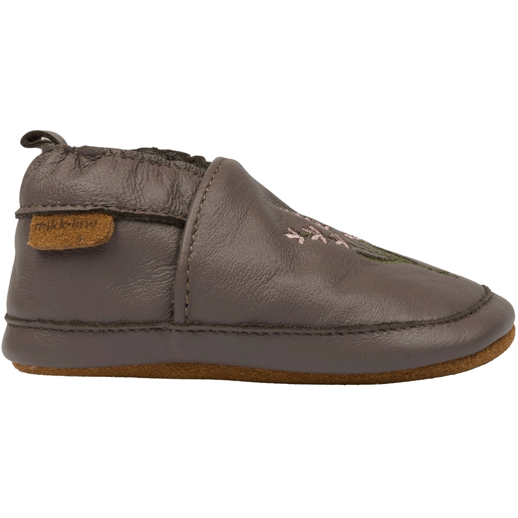 Mikk-Line Læder Hjemmesko (3D details) Slippers Sparrow