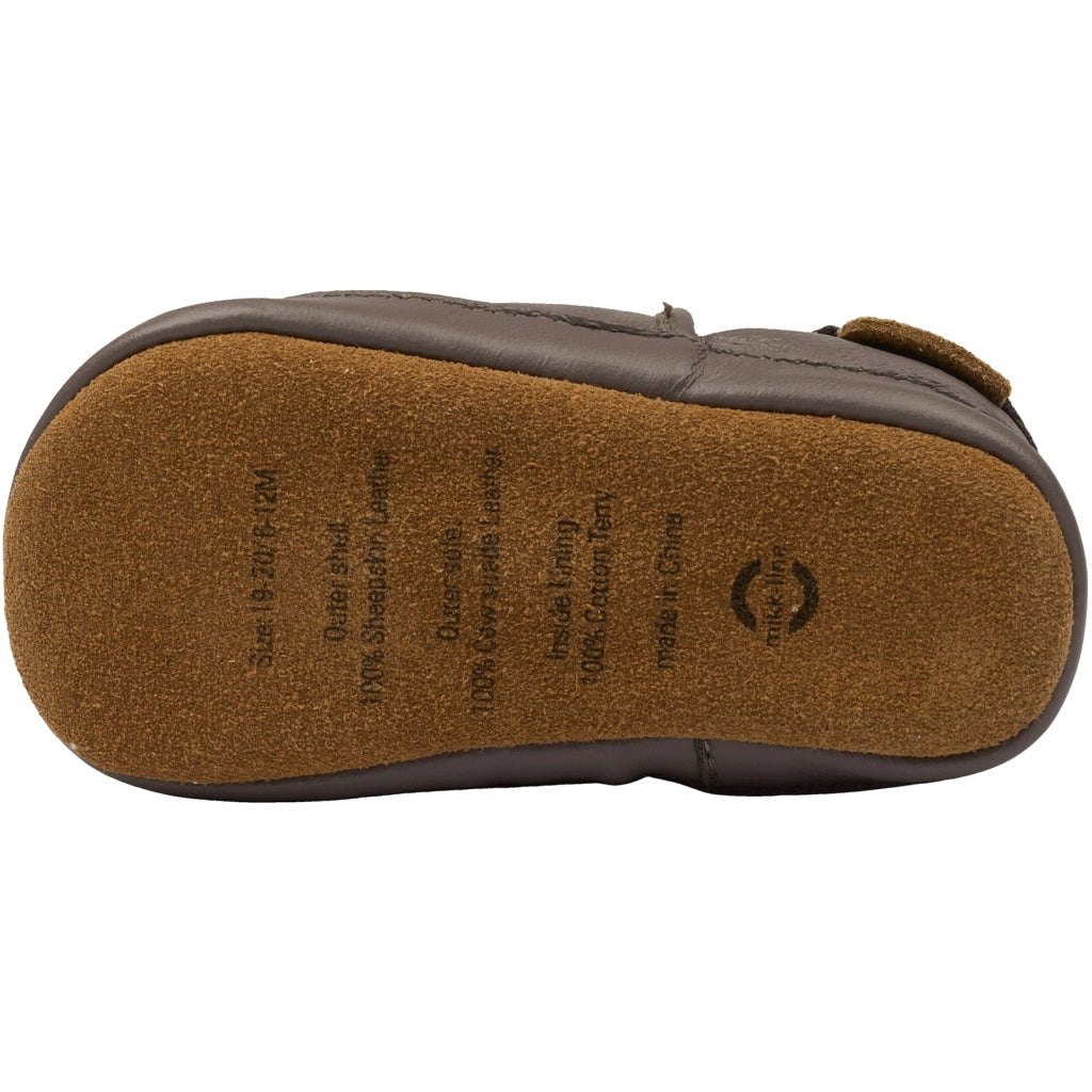 Mikk-Line Læder Hjemmesko (3D details) Slippers Sparrow