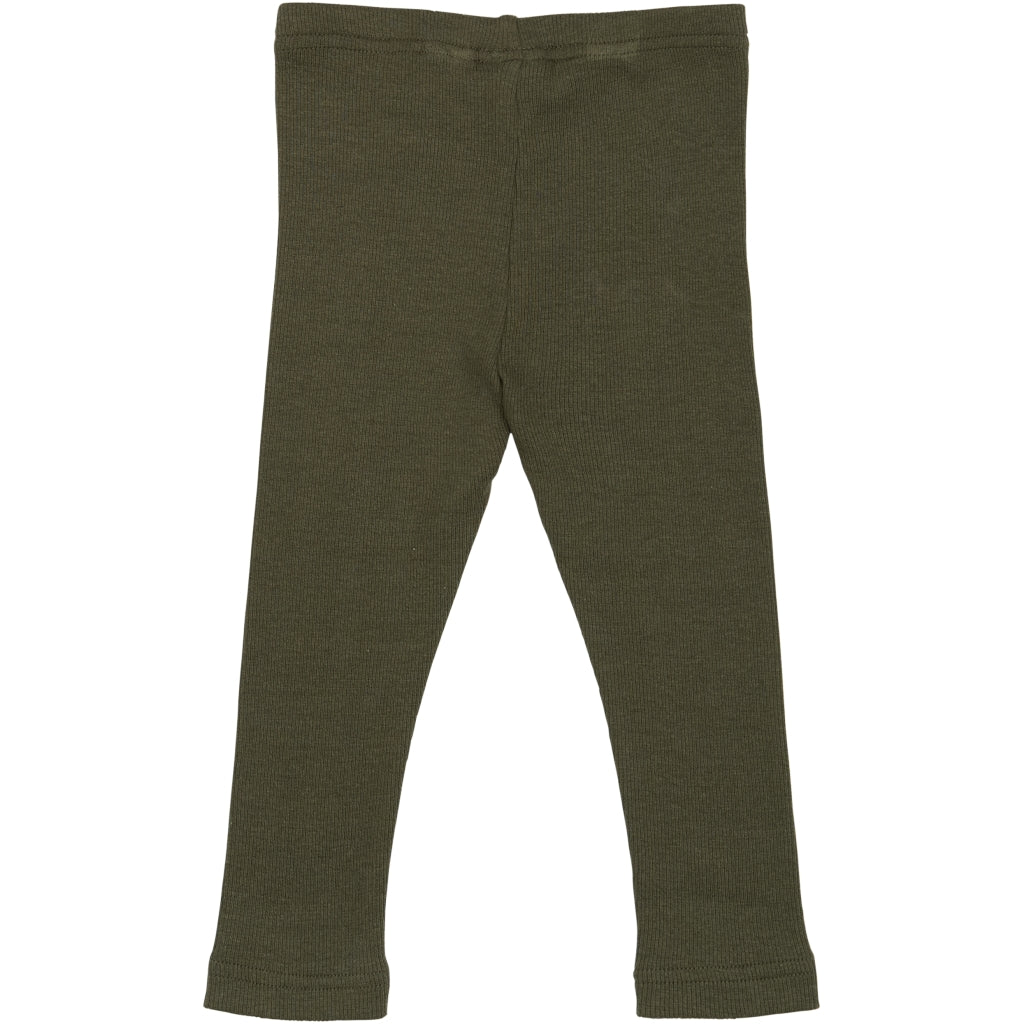 PETIT PIAO Legging Modal Leggings Green Leaf