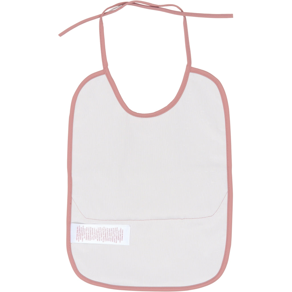Fabelab Long Bib 2-pack - Bunny Hagesmække og savlesmække Ash Rose