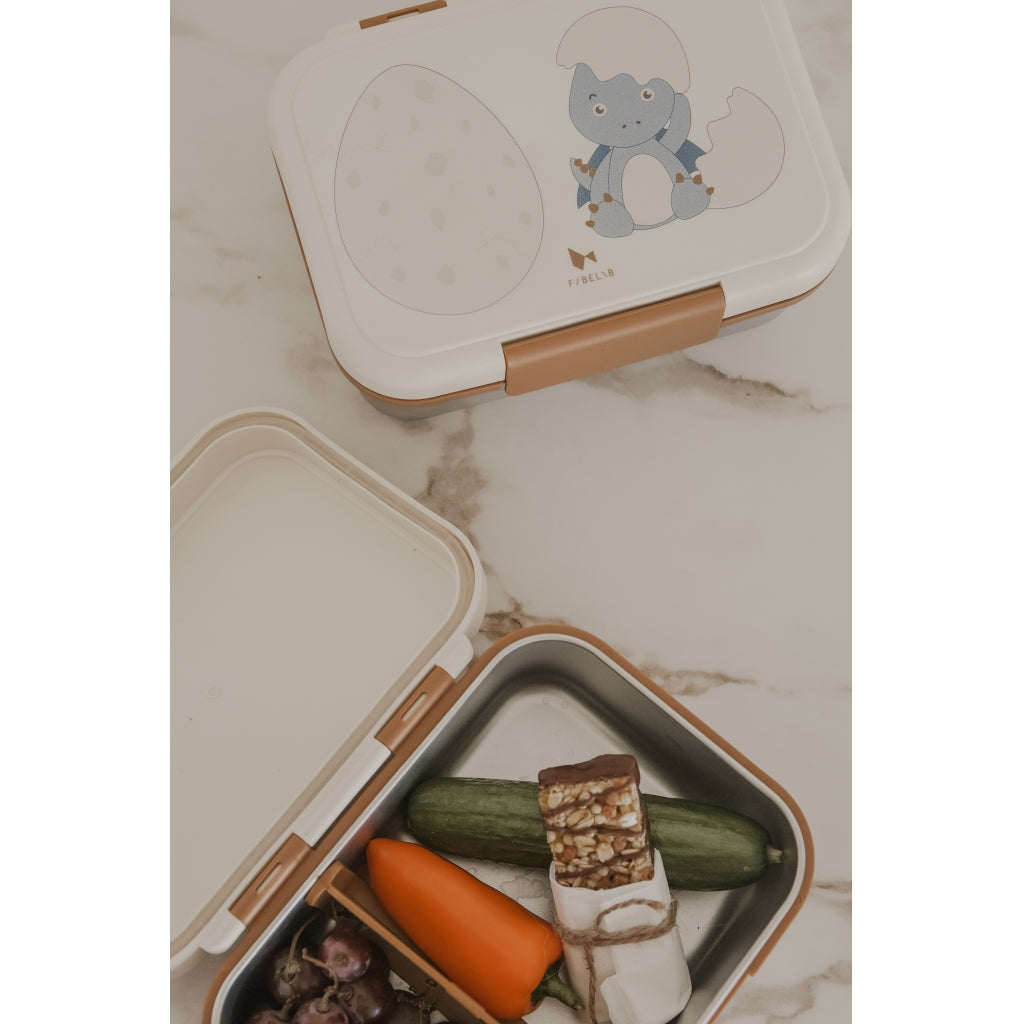 Fabelab Lunch Box - Dinoland Blue Lunchboxes & Containers Seedpearl