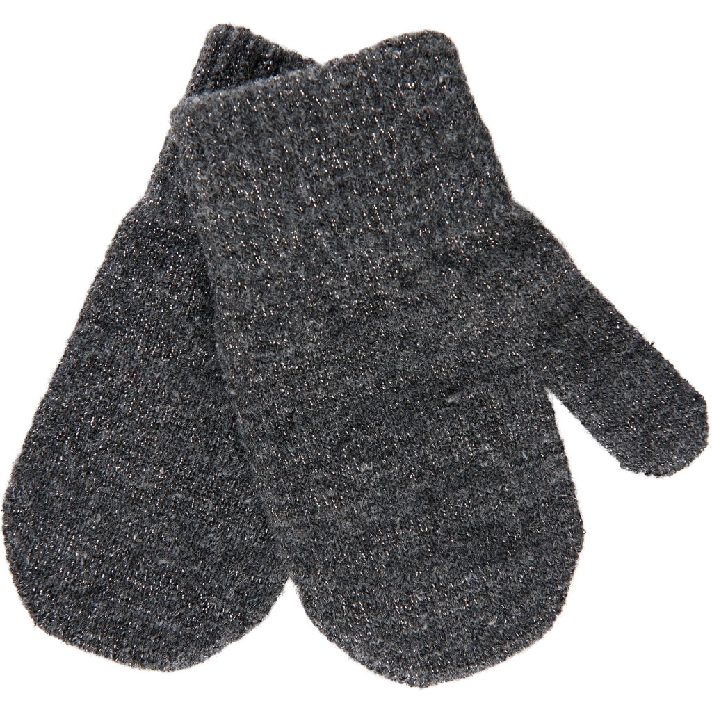 Mikk-Line MAGIC Strik Vanter Glitter 3-Pak Accessories Dark Mink-Black-Antrazite