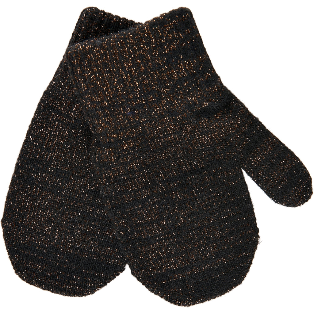 Mikk-Line MAGIC Strik Vanter Glitter 3-Pak Accessories Dark Mink-Black-Antrazite