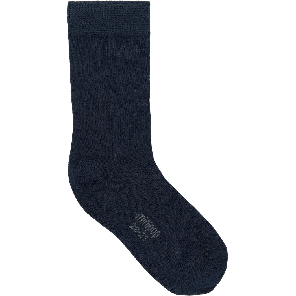 MINIPOP MPopMac Bambusstrømper 5-pakke Socks Navy