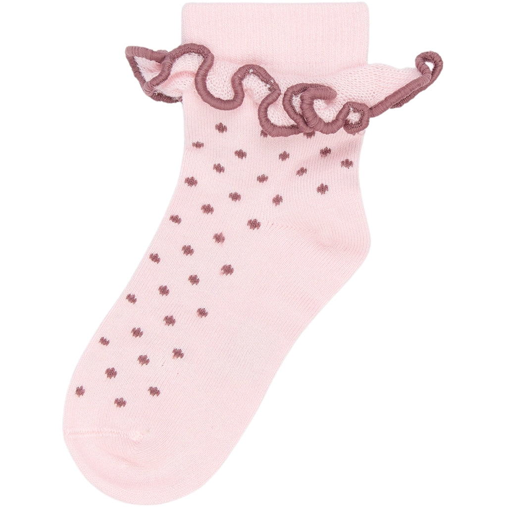 MINIPOP MPopMarra Bamboo Ankle Socks 2-pack Socks Rose Quartz