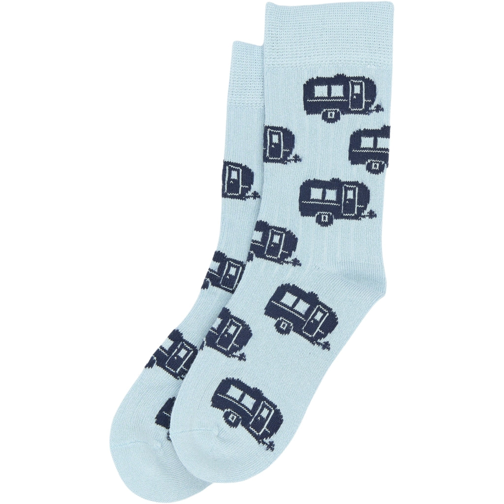 MINIPOP MPopMarty Bamboo Sock Socks Clear Sky