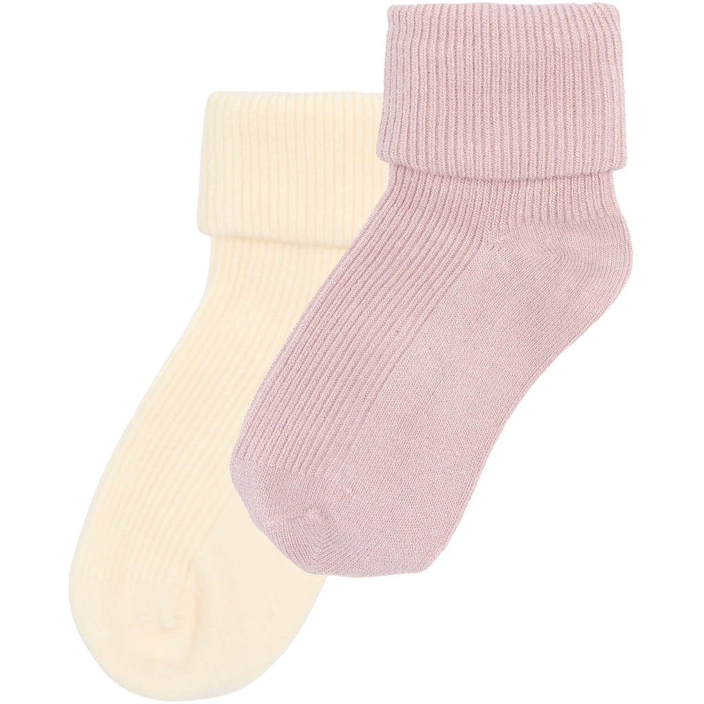 MINIPOP MPopMee Bambus Baby 6-pakke Socks Rose