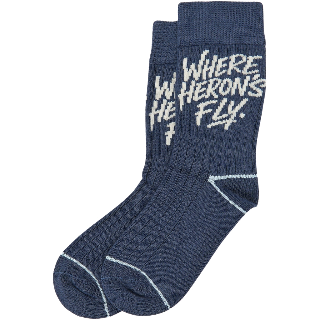 MINIPOP MPopMorse Bambus Sok Socks Navy Blazer