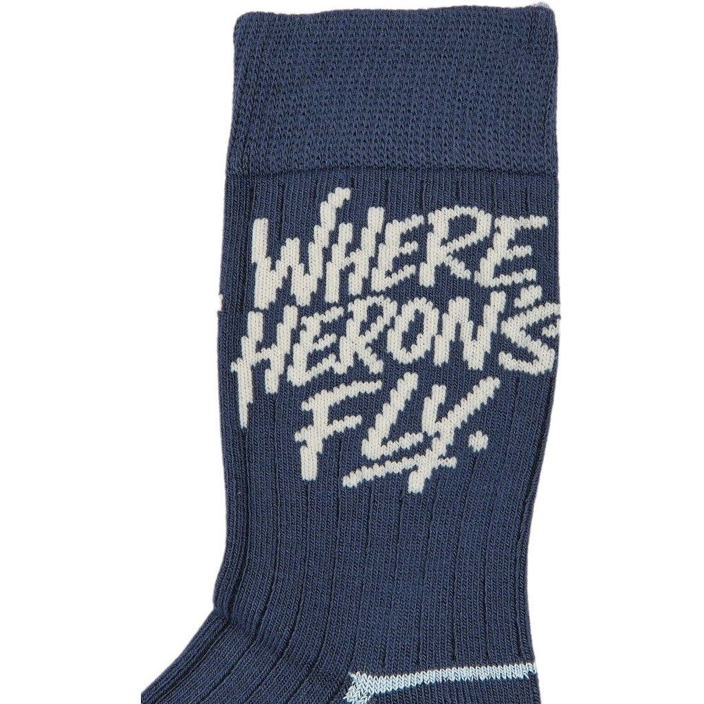 MINIPOP MPopMorse Bambus Sok Socks Navy Blazer