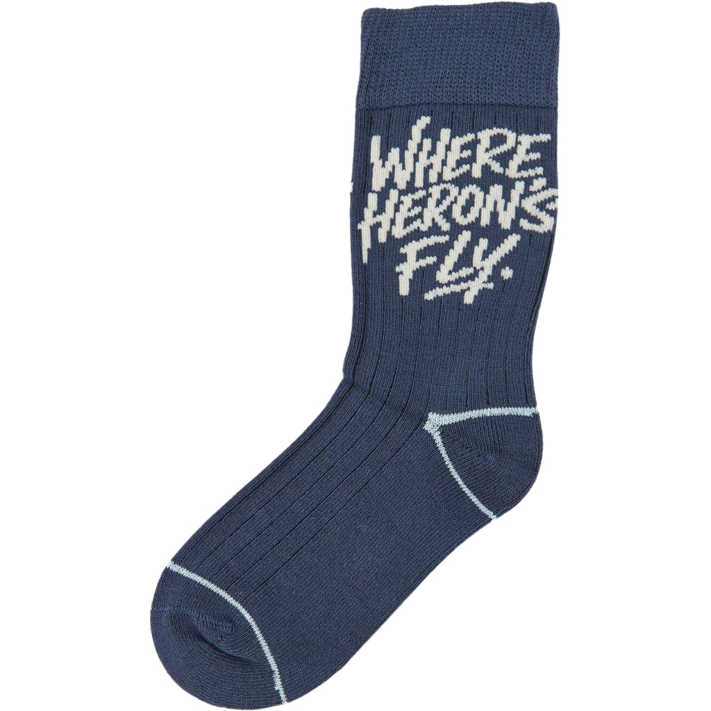 MINIPOP MPopMorse Bambus Sok Socks Navy Blazer