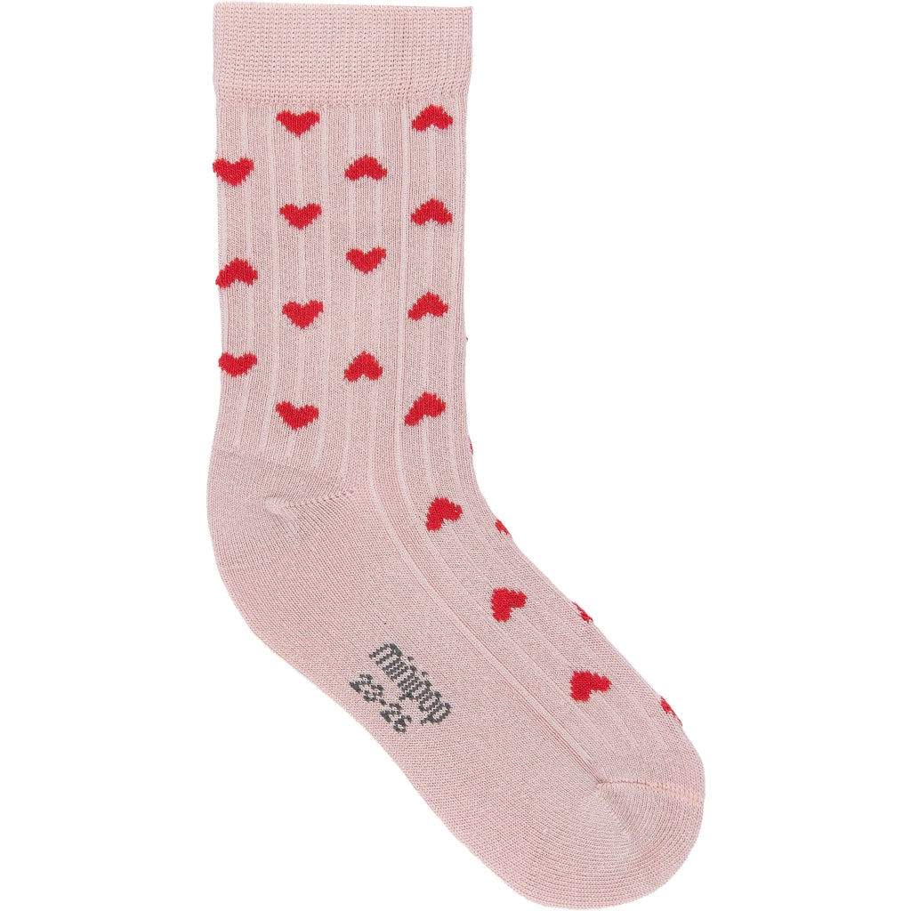 MINIPOP MiniPop® Bamboo Heart Socks Socks Rose heart