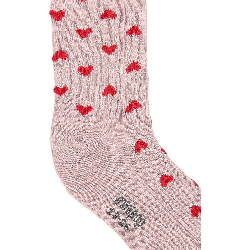MINIPOP MiniPop® Bamboo Heart Socks Socks Rose heart