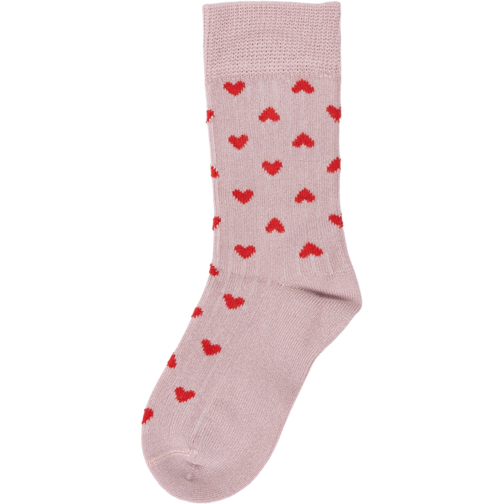 MINIPOP MiniPop® Bamboo Heart Socks Socks Rose heart