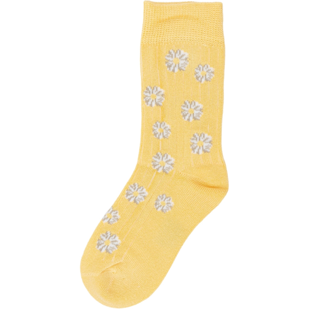 MINIPOP MiniPop® Bamboo Motif Socks Socks Yellow sun/flower