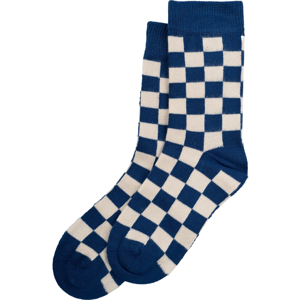 MINIPOP MiniPop® Bamboo Socks Socks Deep Cobalt/Off White