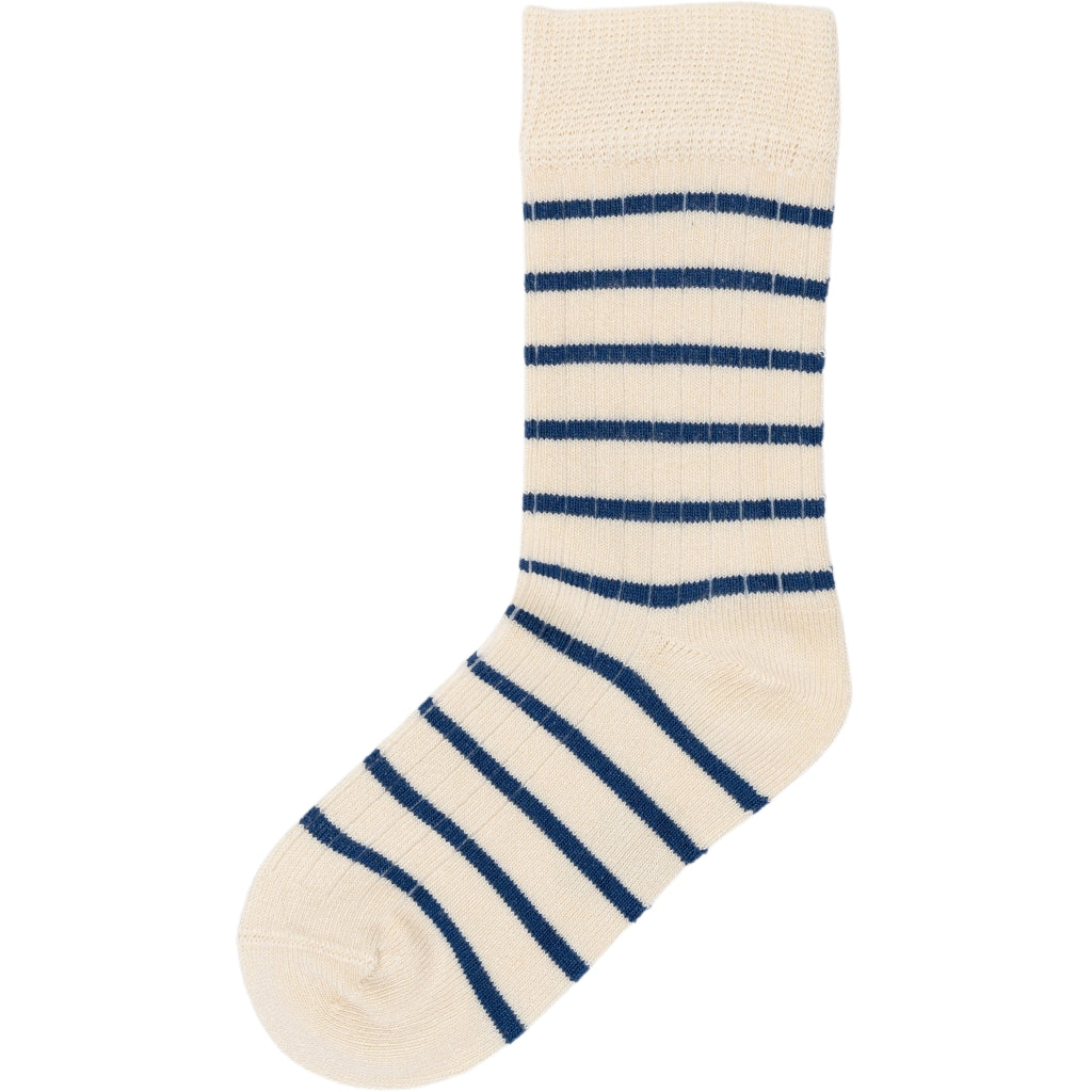 MINIPOP MiniPop® Bamboo Socks Socks Deep Cobalt/Off White