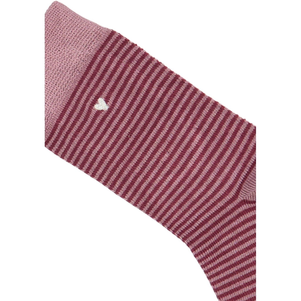 MINIPOP MiniPop® Bamboo Socks Socks Pale Pink/Burgendy