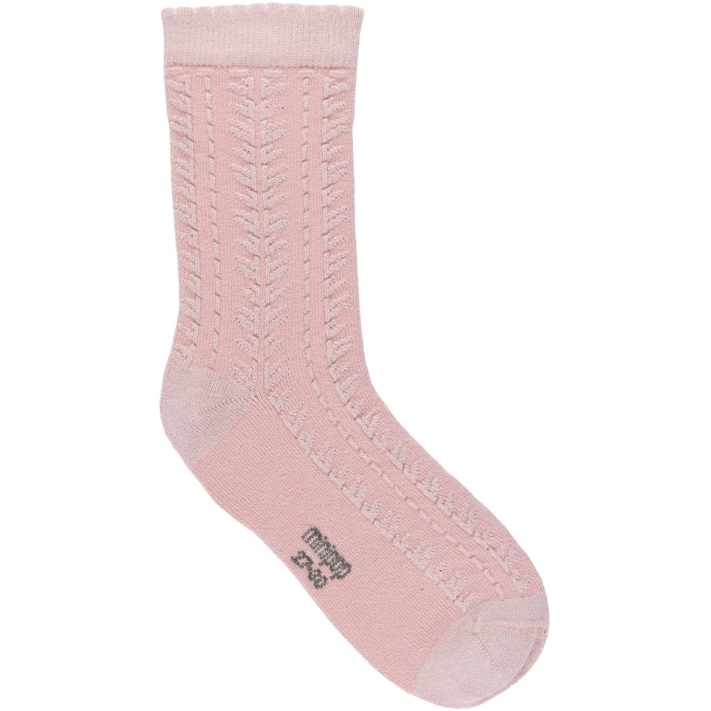 MINIPOP MiniPop® Bamboo Socks Pattern Socks Rose Melange