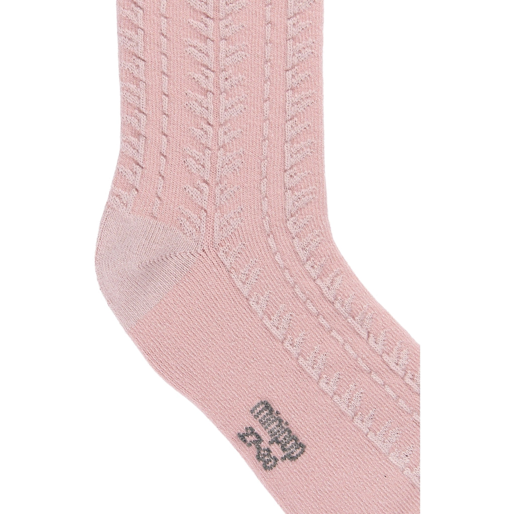 MINIPOP MiniPop® Bamboo Socks Pattern Socks Rose Melange