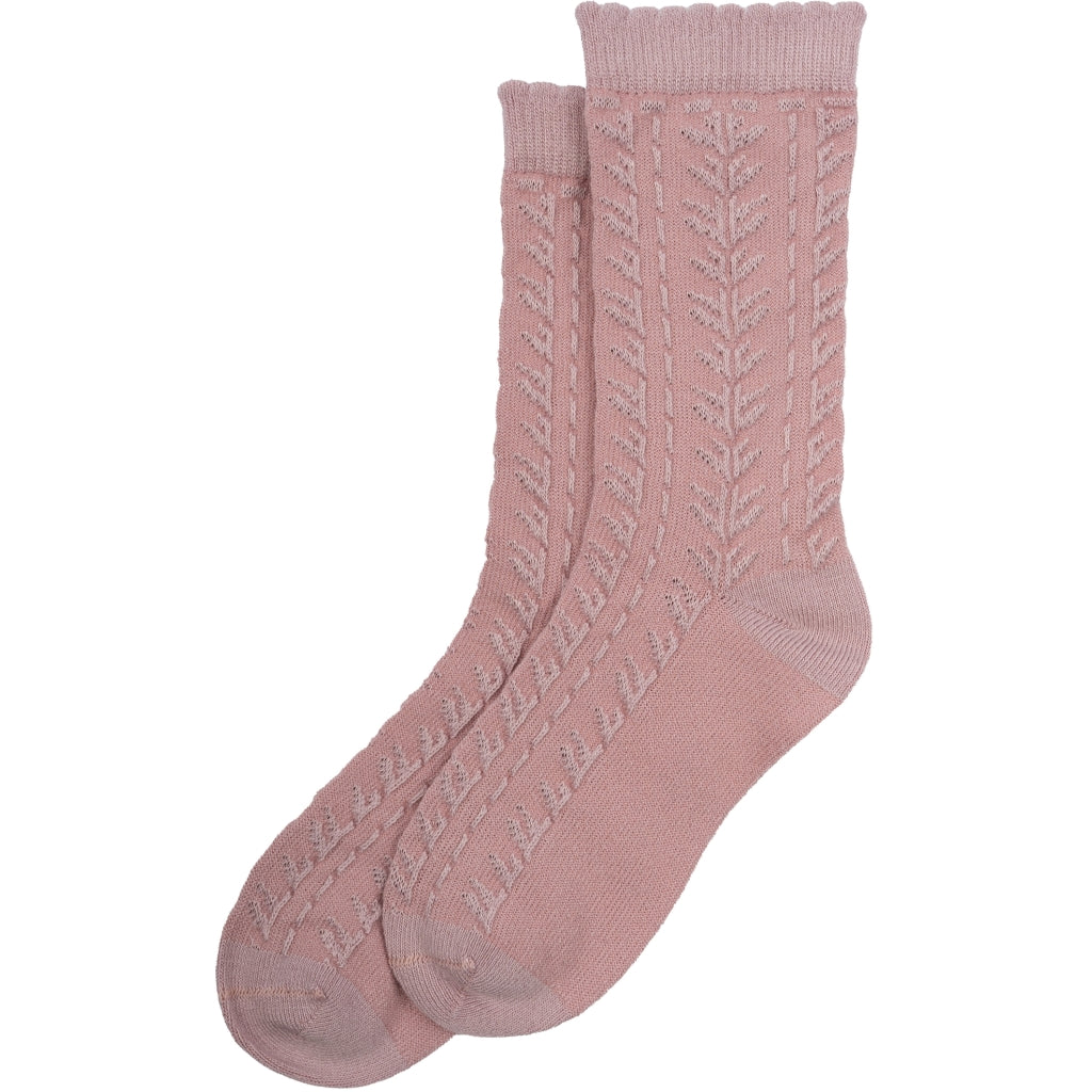 MINIPOP MiniPop® Bamboo Socks Pattern Socks Rose Melange